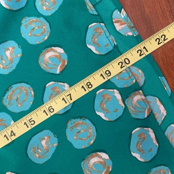 The Limited Green Polka Dot Skirt - Picture 7 of 8